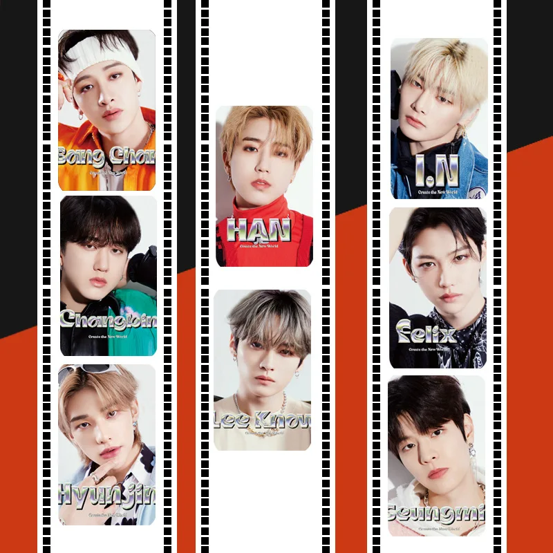 9PCS/Set Kpop Photocards STRAY KIDS Oddinary Lomo Card ID Photo Album Collection Photocard Holder Sleeve Case With Pendant
9PCS/Set Kpop Photocards STRAY KIDS Oddinary Lomo Card ID Photo Album Collection Photocard Holder Sleeve Case With Pendant