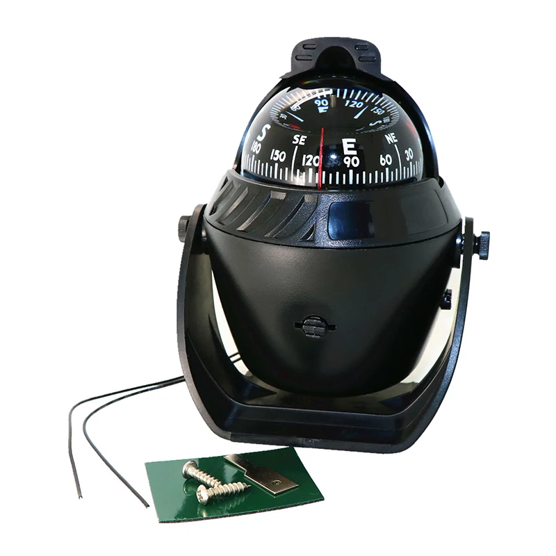 Nautical Compass LC760 Car Marine Compass Ball With Magnetic Declination Adjustment LED Light Camping Car Compass Navigation
Nautical Compass LC760 Car Marine Compass Ball With Magnetic Declination Adjustment LED Light Camping Car Compass Navigation
