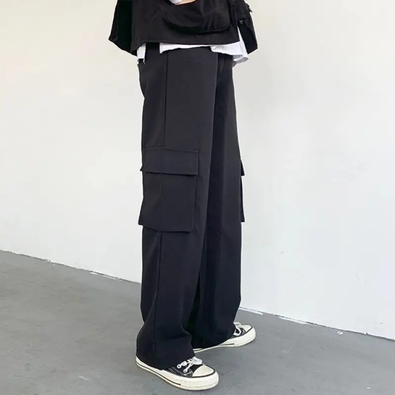 Wide Leg Cargo Pants Men Harajuku Oversize Pants Streetwear Fashion Techwear Clothes Casual Ankle-length Trousers
Wide Leg Cargo Pants Men Harajuku Oversize Pants Streetwear Fashion Techwear Clothes Casual Ankle-length Trousers