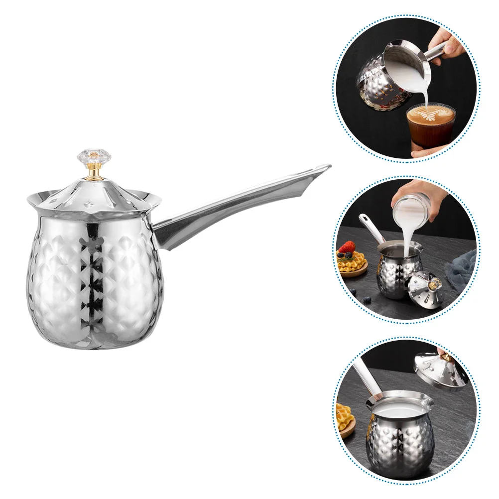 Pitcher Coffee Frothing Cup Pot Frother Jug Creamer Warmer Maker Espresso Latte Steaming Butter Pan Dispenser Turkish Stovetop
Pitcher Coffee Frothing Cup Pot Frother Jug Creamer Warmer Maker Espresso Latte Steaming Butter Pan Dispenser Turkish Stovetop