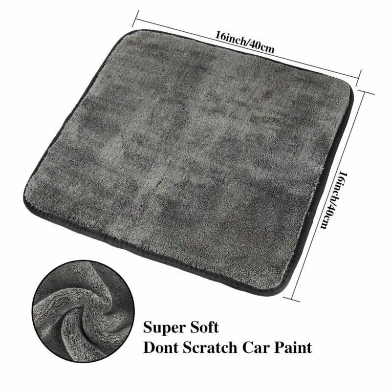 

Microfiber Towel Car Wash Super Absorbent Car Cleaning Detailing Cloth Auto Care Drying Towels Care Cleaning Polishing Cloths