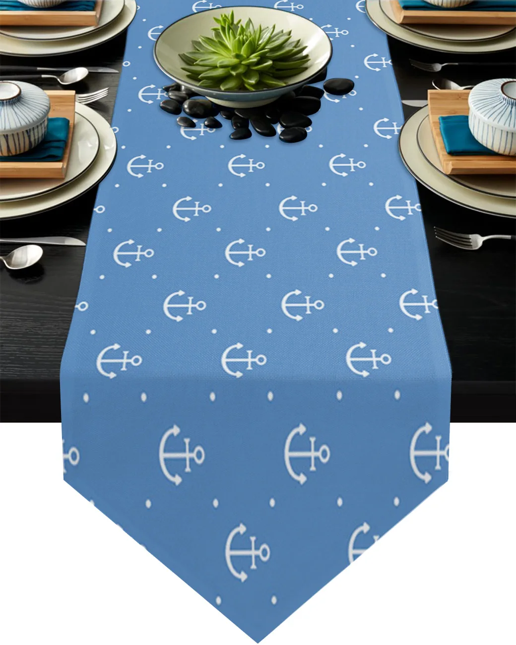 Anchor Wallpaper Blue Table Runners Wedding Table Decoration Coffee Table Decor Printed Tablecloth for Kitchen Table Runners
Anchor Wallpaper Blue Table Runners Wedding Table Decoration Coffee Table Decor Printed Tablecloth for Kitchen Table Runners