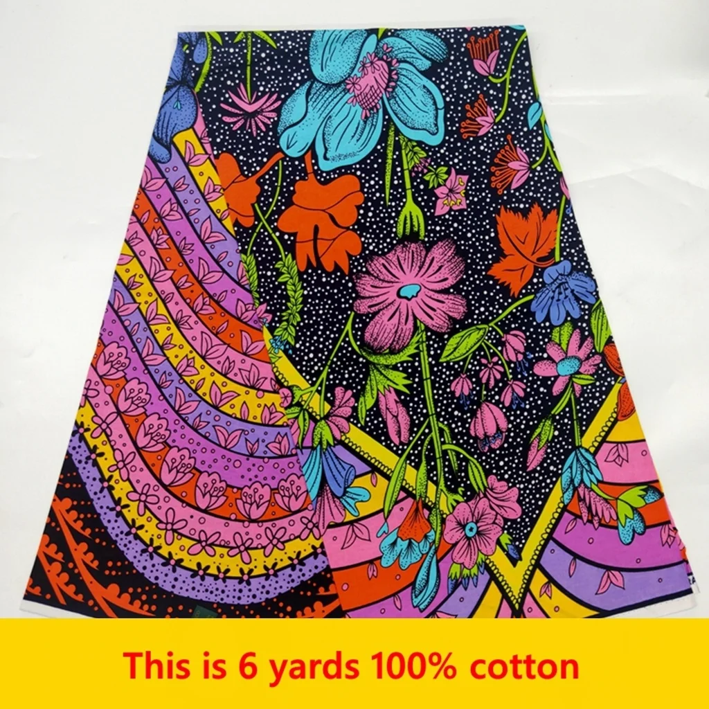 African Fabric Soft 100% Cotton Veritable Real Wax New Original African Wax Print Fabric Tissue Ankara Wax Fabric Nigeria Style
African Fabric Soft 100% Cotton Veritable Real Wax New Original African Wax Print Fabric Tissue Ankara Wax Fabric Nigeria Style