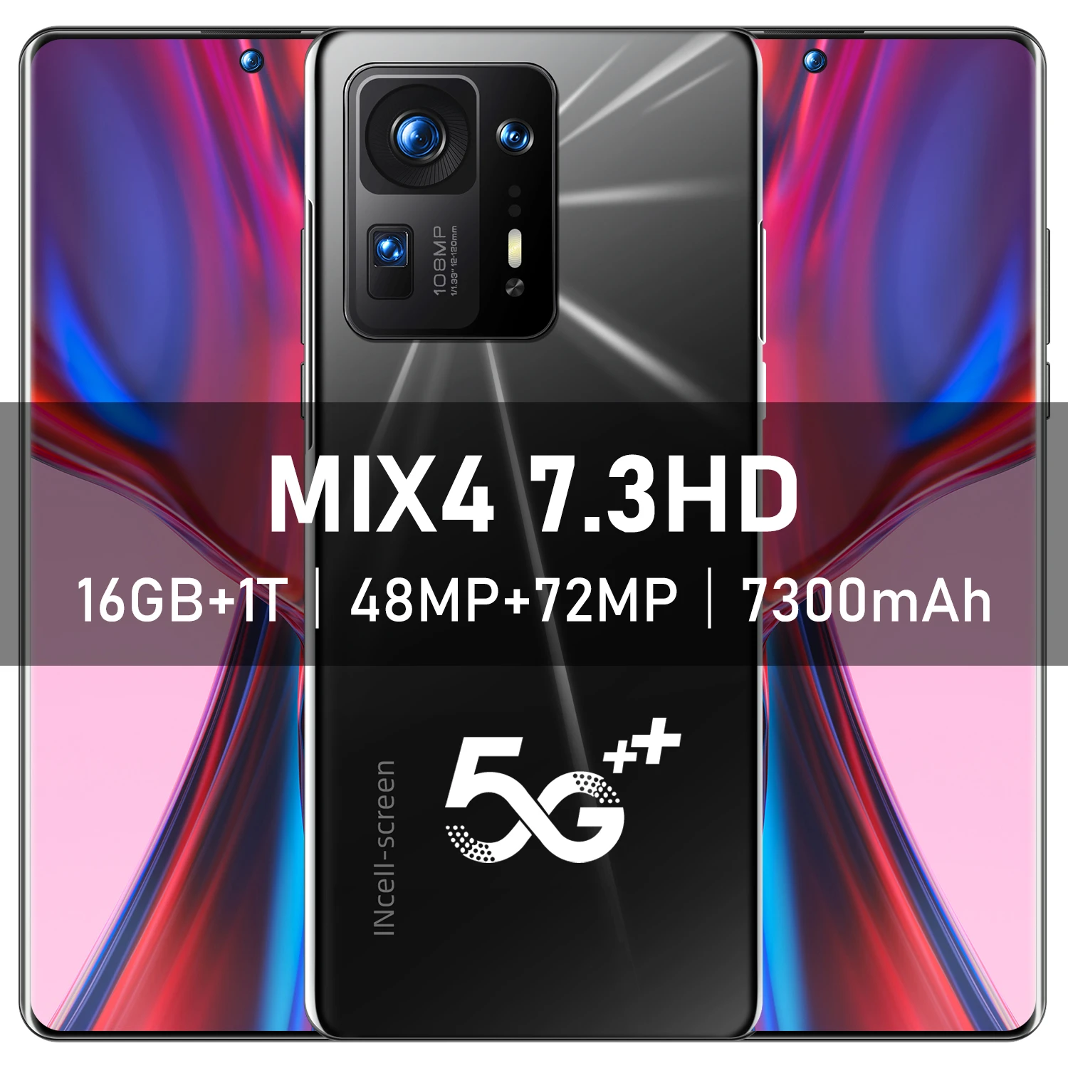 Смартфон глобальная версия MIX4, экран 7,3 дюйма, разблокированные мобильные телефоны, Qualcomm 888 + две SIM-карты, 16 ГБ + ТБ, 72 МП, телефон Inteligente
Смартфон глобальная версия MIX4, экран 7,3 дюйма, разблокированные мобильные телефоны, Qualcomm 888 + две SIM-карты, 16 ГБ + ТБ, 72 МП, телефон Inteligente