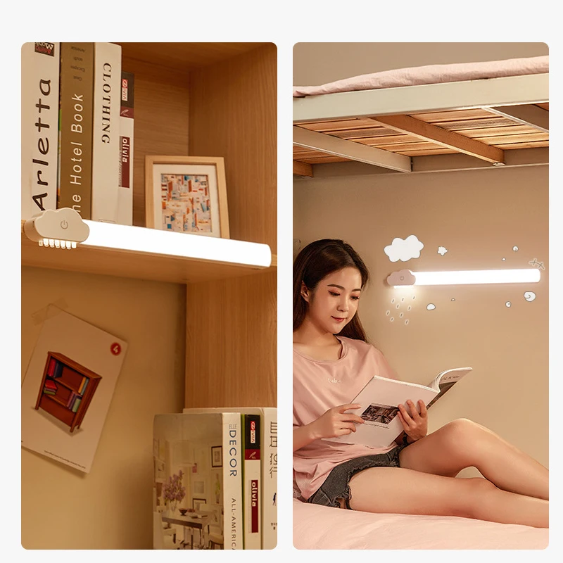 Led Under Cabinet Light Night Magnetic Closet Lighting Touch Sensor Lamp Home Kitchen Wardrobe Lighting Student Learning Lamps
Led Under Cabinet Light Night Magnetic Closet Lighting Touch Sensor Lamp Home Kitchen Wardrobe Lighting Student Learning Lamps