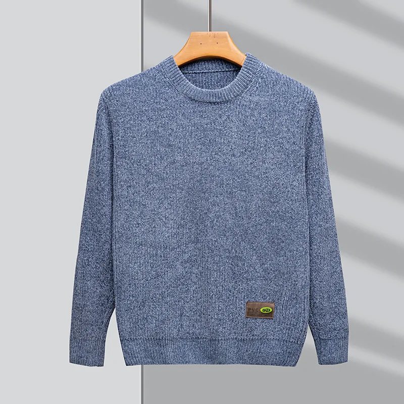 Высококачественный плотный пуловер, свитер для мужчин, теплый однотонный Повседневный свитер с круглым вырезом и длинными рукавами для мужчин на осень и зиму
Высококачественный плотный пуловер, свитер для мужчин, теплый однотонный Повседневный свитер с круглым вырезом и длинными рукавами для мужчин на осень и зиму
