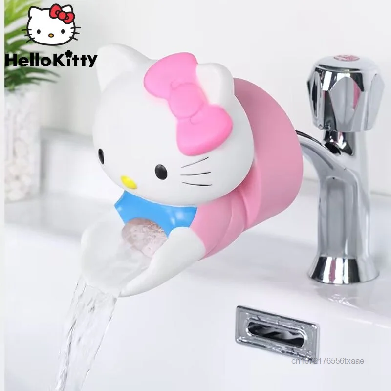 

Sanrio Hello Kitty Anime Kawaii Faucet Extender Retractable Swivel Anti-Splash Filter Toddler Kitchen Bathroom Sink Water Saver