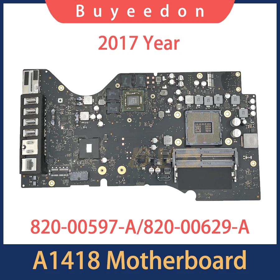 Original A1418 Motherboard For iMac 21.5" a1418 Logic Board 820-00597-A 820-00629-A EMC 3068 3069 2017 Year
Original A1418 Motherboard For iMac 21.5" a1418 Logic Board 820-00597-A 820-00629-A EMC 3068 3069 2017 Year