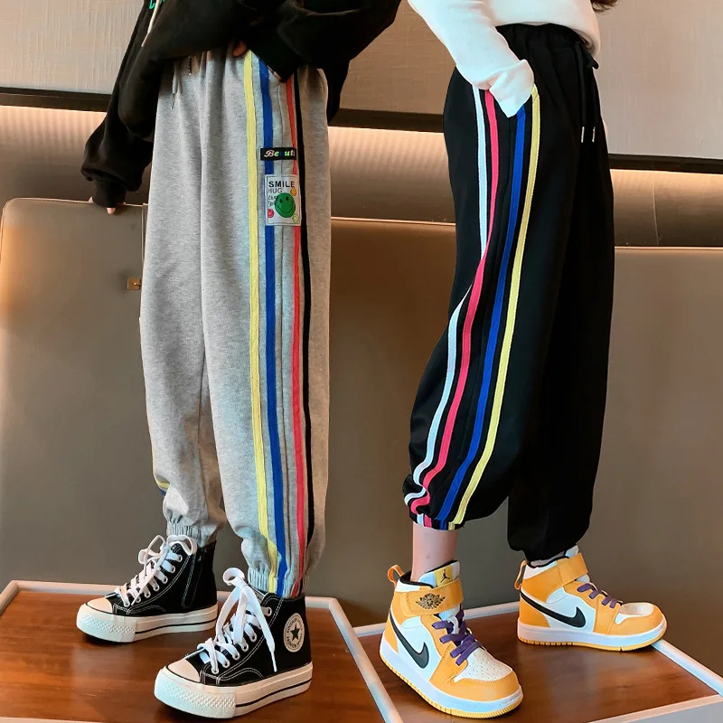 Girls' Sports Pants Spring Autumn Thin Pants 2022 New Girls Running Trousers Children's Casual Pants
Girls' Sports Pants Spring Autumn Thin Pants 2022 New Girls Running Trousers Children's Casual Pants