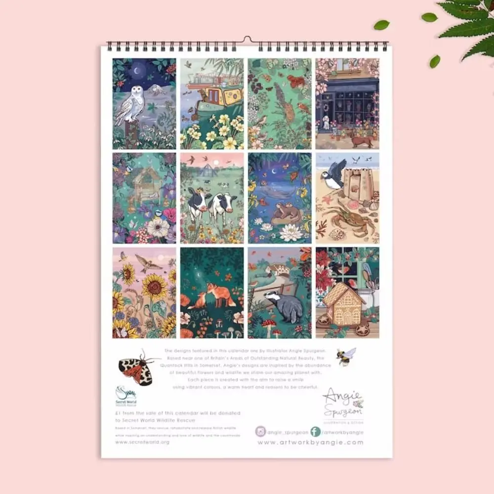 New Year's Gifts Nature and Wildlife Calendar Paper Time Planning Art Wall Calendar Gift Wall Decor Funny Calendar Gift Home
New Year's Gifts Nature and Wildlife Calendar Paper Time Planning Art Wall Calendar Gift Wall Decor Funny Calendar Gift Home