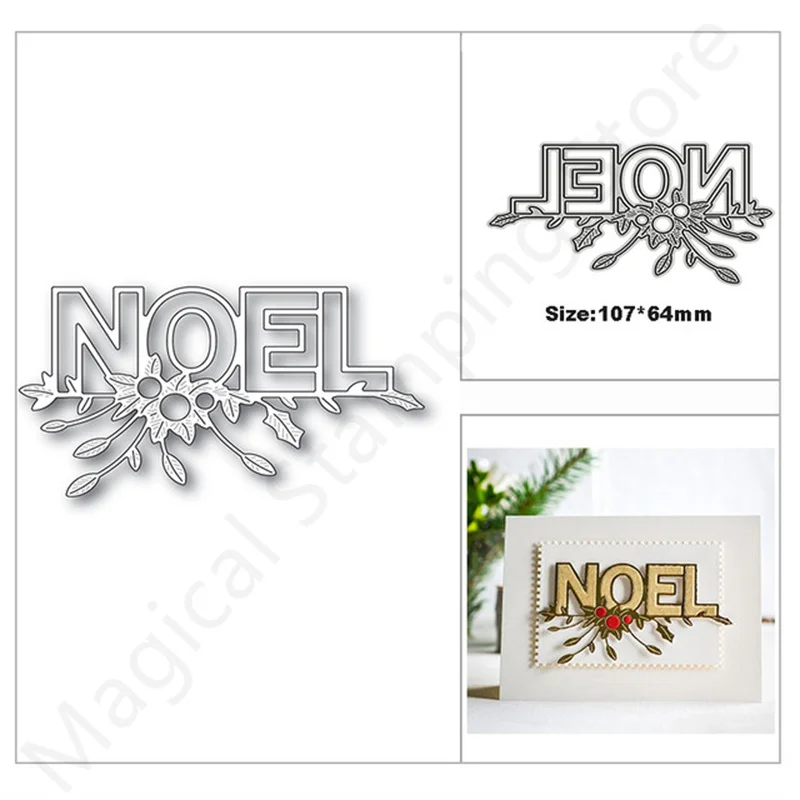 NOEL Metal Cutting Dies No Stamps For Diy Dies Scrapbooking Embossed Card Making Decoration Photo Album Craft Christmas Dies
NOEL Metal Cutting Dies No Stamps For Diy Dies Scrapbooking Embossed Card Making Decoration Photo Album Craft Christmas Dies