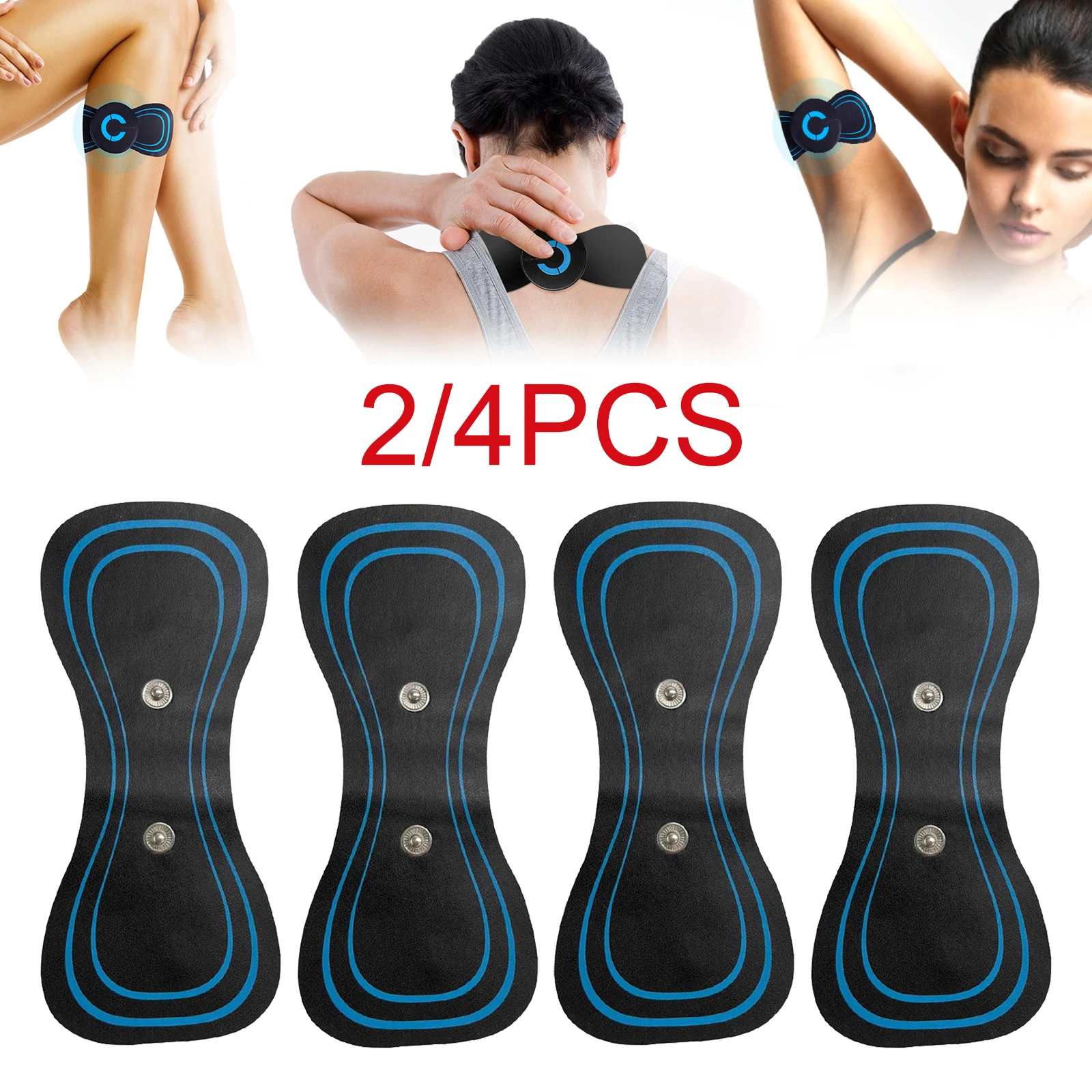 2/4PCS Electric Massager Pad Neck Cervical Massage Stimulator Adjustable Massage Pad for Shoulder Back Waist Arms Legs Aches
2/4PCS Electric Massager Pad Neck Cervical Massage Stimulator Adjustable Massage Pad for Shoulder Back Waist Arms Legs Aches