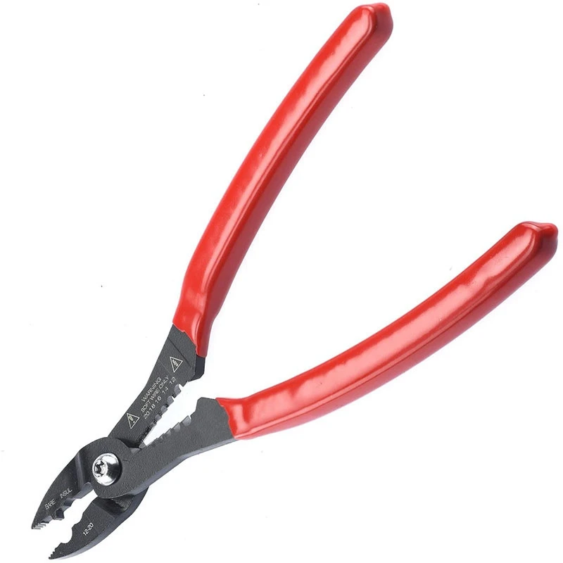 Compact 4-In-1 Multi-Purpose Wire Service Tool Gripper Cutter Stripper Crimper Electrician Pliers
Compact 4-In-1 Multi-Purpose Wire Service Tool Gripper Cutter Stripper Crimper Electrician Pliers