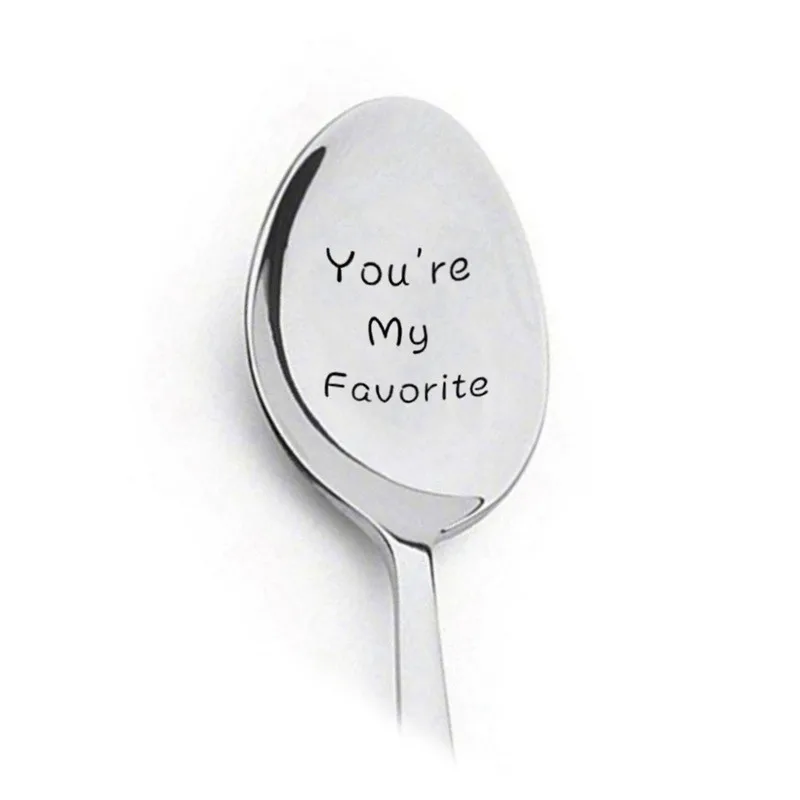 2022 Valentines Day Gift Anniversary Gift for Boyfriend Stainless Steel Coffee Spoon Good Morning Handsome Present Wedding Gifts
2022 Valentines Day Gift Anniversary Gift for Boyfriend Stainless Steel Coffee Spoon Good Morning Handsome Present Wedding Gifts