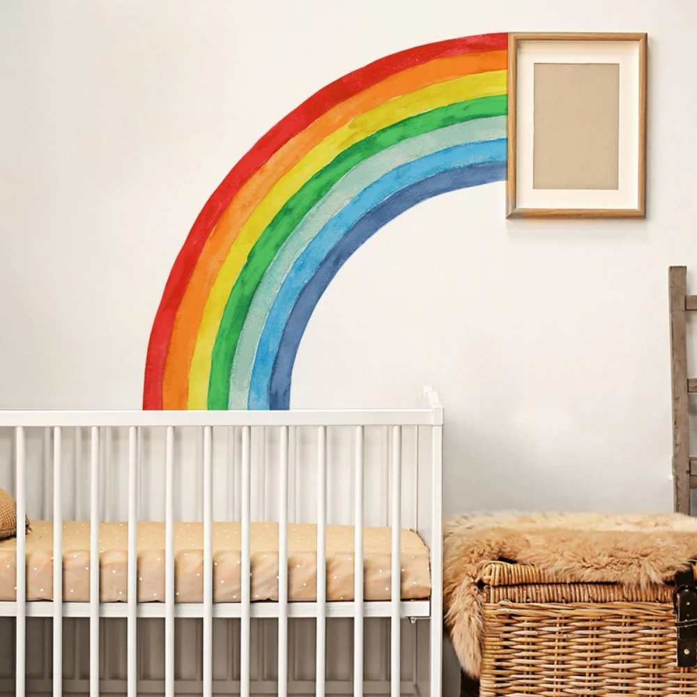 Wall Decals Rainbow Home Background Stickers Kids Living Room Decoration Art Remodeling Personalized Self-adhesive Mural PVC
Wall Decals Rainbow Home Background Stickers Kids Living Room Decoration Art Remodeling Personalized Self-adhesive Mural PVC