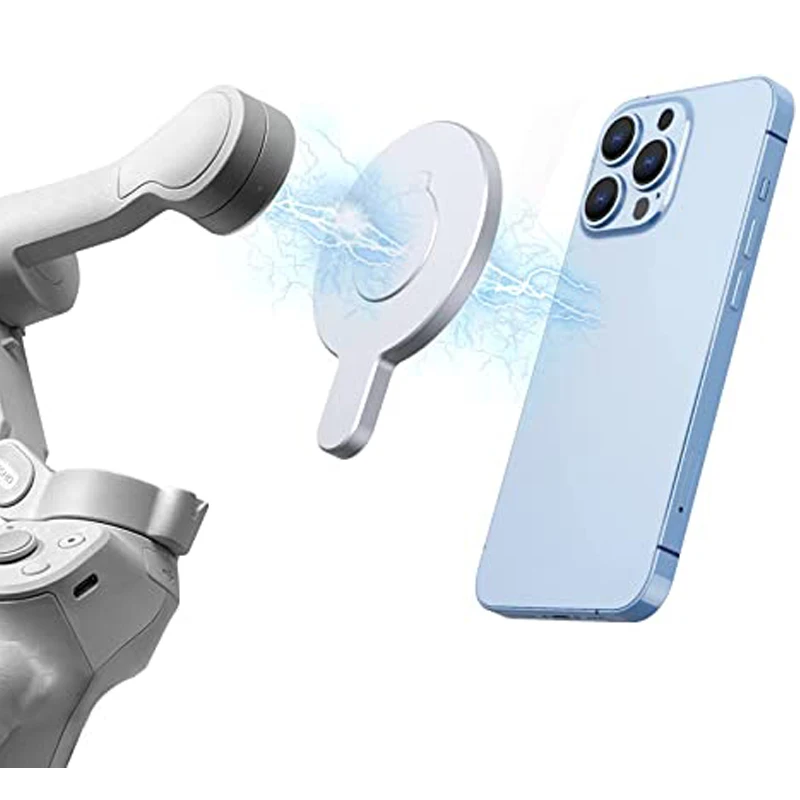 Magnetic Ring Clamp Holder For DJI OM Magsafe Adapter Mount Compatible with Gimbal Stabilizer DJI OM 6 / OM 5 / OM 4 / OM 4 SE
Magnetic Ring Clamp Holder For DJI OM Magsafe Adapter Mount Compatible with Gimbal Stabilizer DJI OM 6 / OM 5 / OM 4 / OM 4 SE