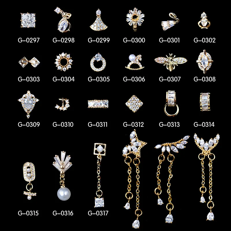 Nail Art Zircon Jewelry 3pcs/set Crystals Decorations 3d Fashion Designs Alloy With Pearls Crystal Rhinestones Nail Tips Beauty
Nail Art Zircon Jewelry 3pcs/set Crystals Decorations 3d Fashion Designs Alloy With Pearls Crystal Rhinestones Nail Tips Beauty