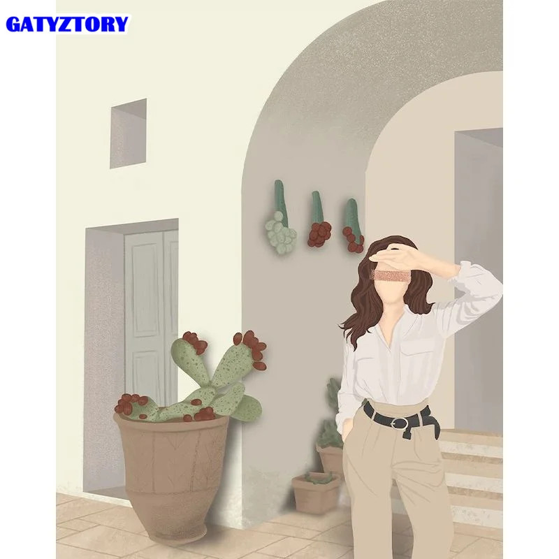 GATYZTORY DIY Frame Painting By Numbers For Adults Illustration Girl Modern HandPainted Kits Pictures By Numbers Wall Art Decor
GATYZTORY DIY Frame Painting By Numbers For Adults Illustration Girl Modern HandPainted Kits Pictures By Numbers Wall Art Decor