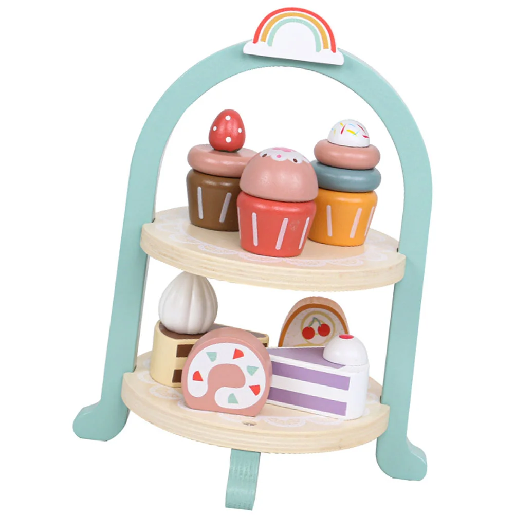 Dessert Stand Simulation Cupcake Kids Toy Light House Decorations Home Household Wooden Kitchen Accessories Parent-child Suit
Dessert Stand Simulation Cupcake Kids Toy Light House Decorations Home Household Wooden Kitchen Accessories Parent-child Suit