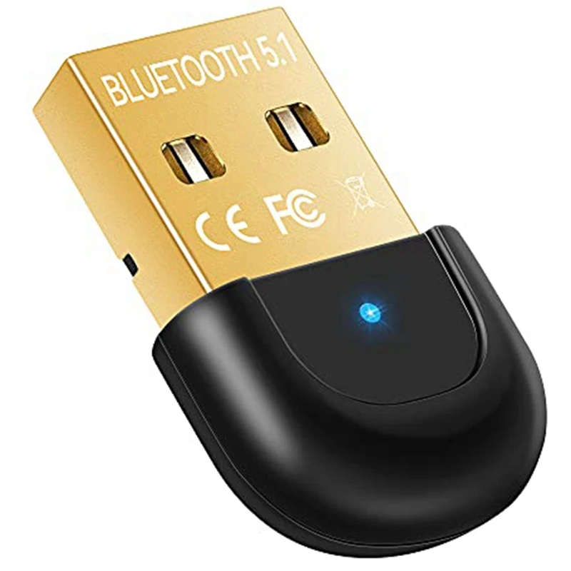 Bluetooth 5.1 EDR USB Adapter USB2.0 Bluetooth Adapter Bluetooth Receiver Transmitter for Laptop PC
Bluetooth 5.1 EDR USB Adapter USB2.0 Bluetooth Adapter Bluetooth Receiver Transmitter for Laptop PC