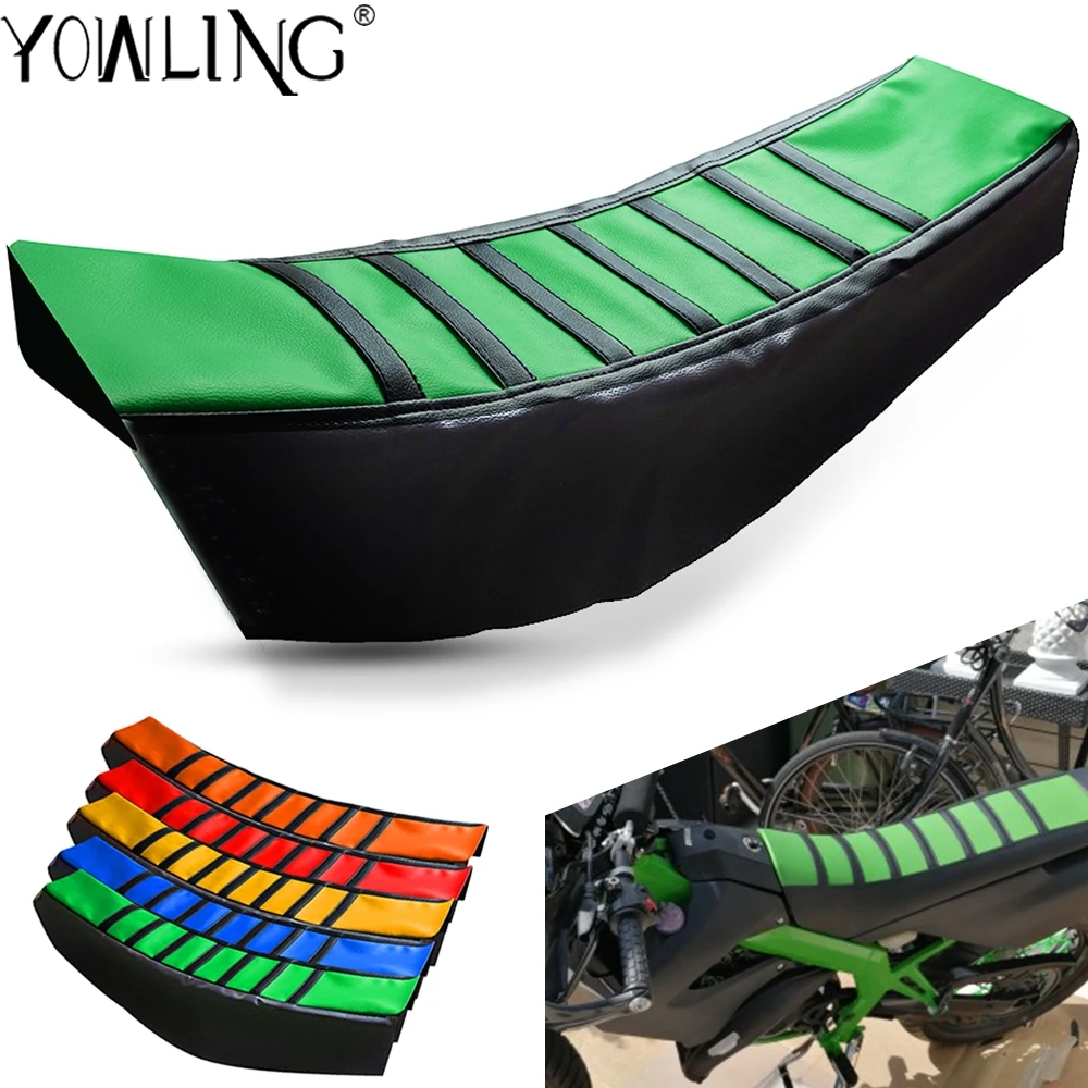 Motocross Rubber Soft Seat Cover Dirt Bike Pit For Kawasaki D-TRACKER KDX KLX 125 140 175 200 220 250 300 450 650 SR G L BF S R
Motocross Rubber Soft Seat Cover Dirt Bike Pit For Kawasaki D-TRACKER KDX KLX 125 140 175 200 220 250 300 450 650 SR G L BF S R