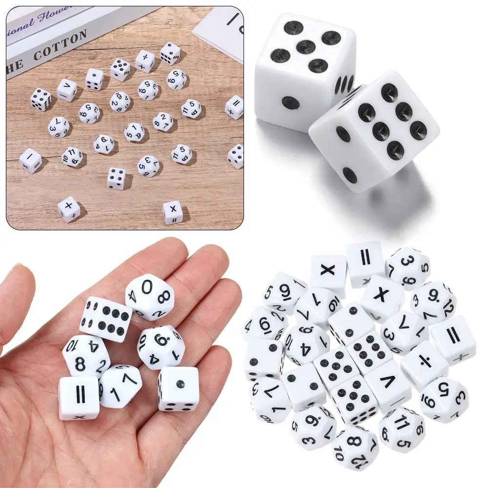 Puzzle 6/10/12 Sides Gift Math Plus and Minus Dice Teaching Dices Mathematical Operation Dice Board Game Accessories
Puzzle 6/10/12 Sides Gift Math Plus and Minus Dice Teaching Dices Mathematical Operation Dice Board Game Accessories