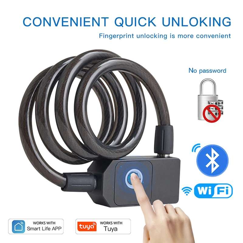 C3 Tyua WiFi Smart Fingerprint Chain Lock Bluetooth Smart Home Anti-theft Alarm Password Locks Wireless Glass Door Chain Lock
C3 Tyua WiFi Smart Fingerprint Chain Lock Bluetooth Smart Home Anti-theft Alarm Password Locks Wireless Glass Door Chain Lock