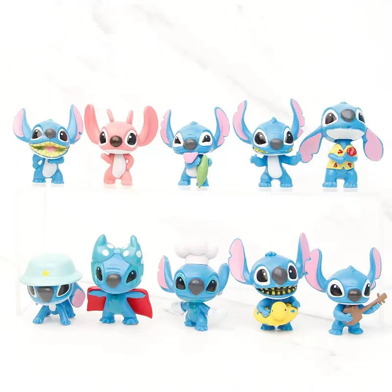 10Pcs/Set Lilo & Stitch Figure Toys Anime Stitch Scrump PVC Action Figures Christmas Gifts Home Party Supply Decoration Dolls
10Pcs/Set Lilo & Stitch Figure Toys Anime Stitch Scrump PVC Action Figures Christmas Gifts Home Party Supply Decoration Dolls