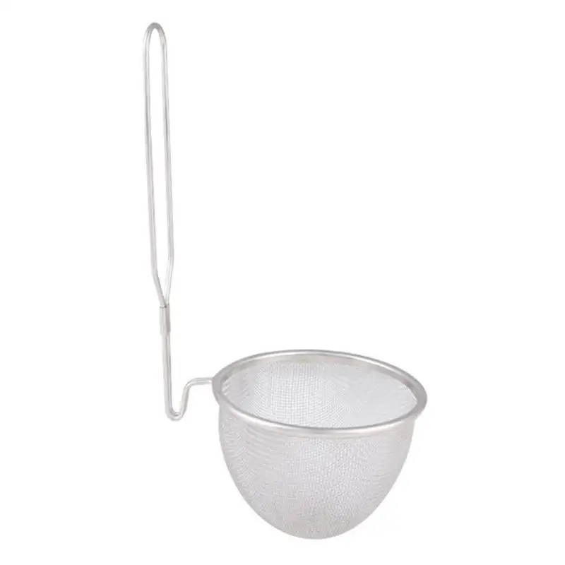 

Kitchen Spaghetti Strainer Basket With Handle Noodle Colander Stainless Steel Oil Grid Spicy Hot Spoon Home Vegetable Net Filter