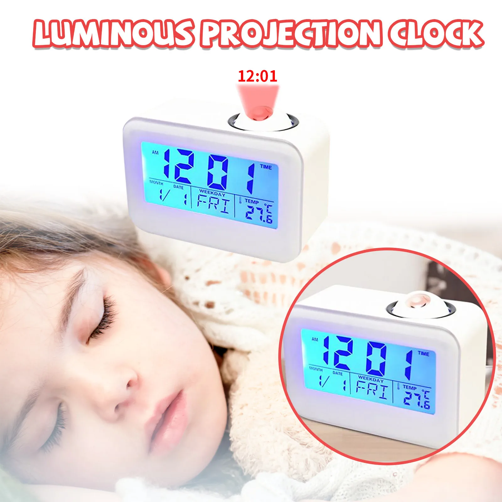 Projection Clock Multi Alarm Alarm Voice Function LED Clock Bluetooth Cooking Thermometer Outdoor Coffee Roasting Accessories
Projection Clock Multi Alarm Alarm Voice Function LED Clock Bluetooth Cooking Thermometer Outdoor Coffee Roasting Accessories