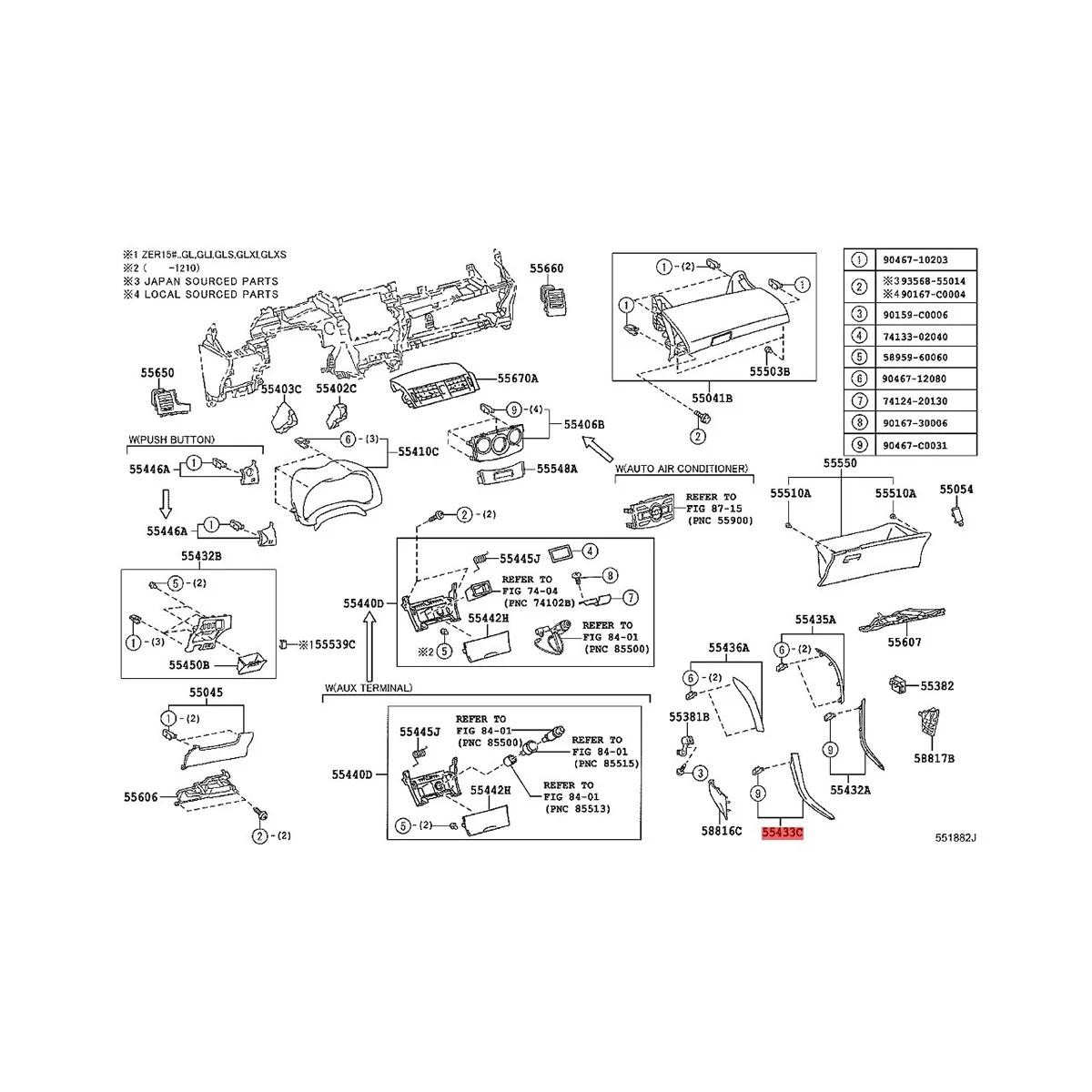 1Set Center Air Vents Chrome Trim Strip for Toyota Corolla Altis 2007-2013 Dashboard Lower+Upper Trim Cover Silver Grey
1Set Center Air Vents Chrome Trim Strip for Toyota Corolla Altis 2007-2013 Dashboard Lower+Upper Trim Cover Silver Grey