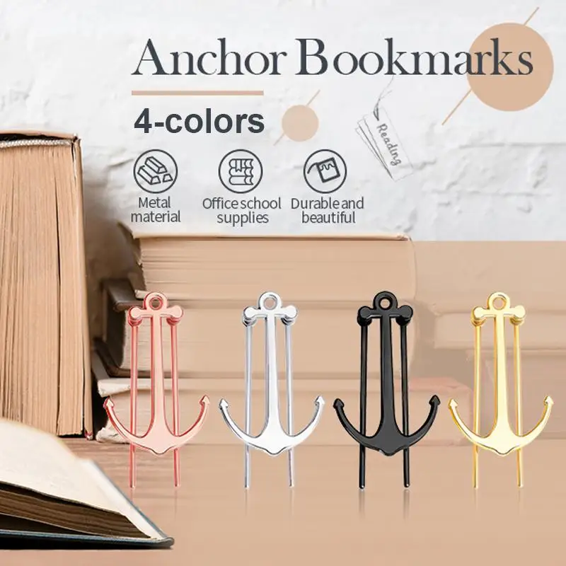 Anchor Bookmark Creative Metal Page Holder Clip for Students Teachers Graduation Anchor Bookmark B88
Anchor Bookmark Creative Metal Page Holder Clip for Students Teachers Graduation Anchor Bookmark B88