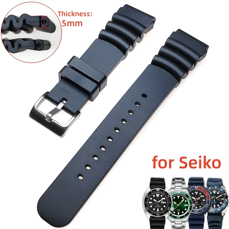 Ремешок резиновый высокого качества для Seiko No. 5, спортивный мужской браслет для дайвинга с красными зубьями и надписью «Water Ghost» 007, 22 мм
Ремешок резиновый высокого качества для Seiko No. 5, спортивный мужской браслет для дайвинга с красными зубьями и надписью «Water Ghost» 007, 22 мм