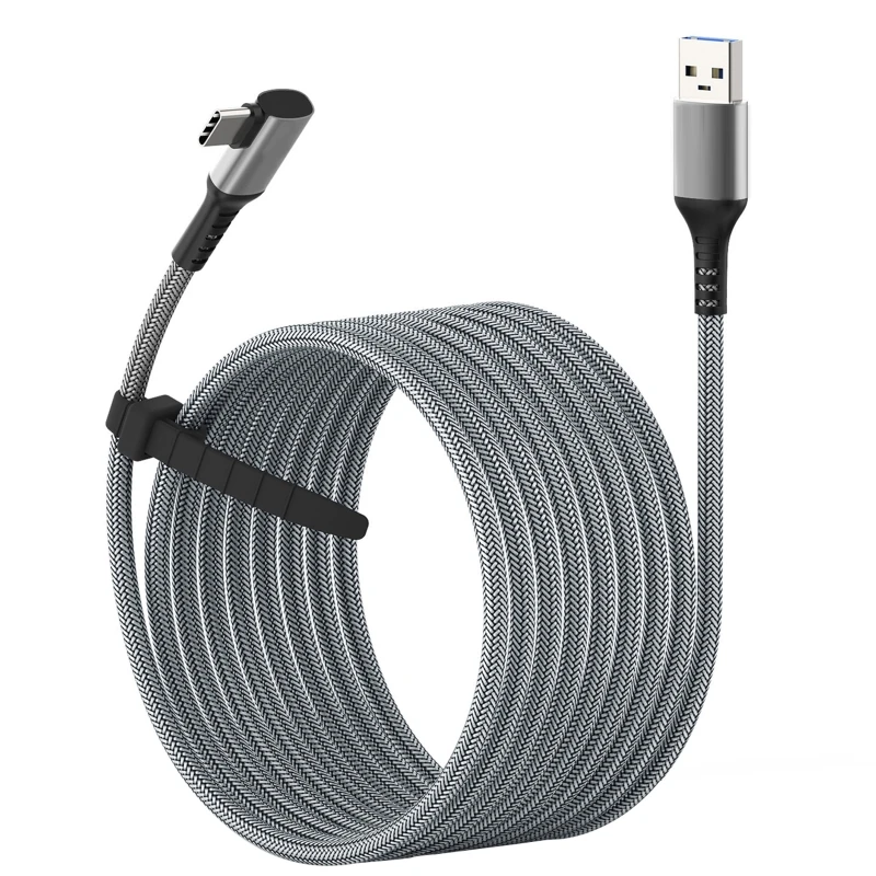 USB C Cable Ultra-Strong Charge Cable USB A to Type-C for Oculus Quest 2/ Neo 3
USB C Cable Ultra-Strong Charge Cable USB A to Type-C for Oculus Quest 2/ Neo 3