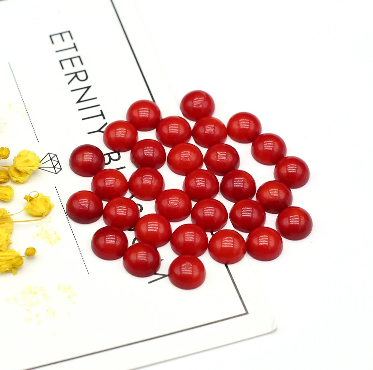 3pcs High Quality Natural Red Coral Cabochon Beads 3/4/5/6/7/8/9/10/11/12mm Loose Bads for DIY Crafts Ring Pins Jewelry Making
3pcs High Quality Natural Red Coral Cabochon Beads 3/4/5/6/7/8/9/10/11/12mm Loose Bads for DIY Crafts Ring Pins Jewelry Making