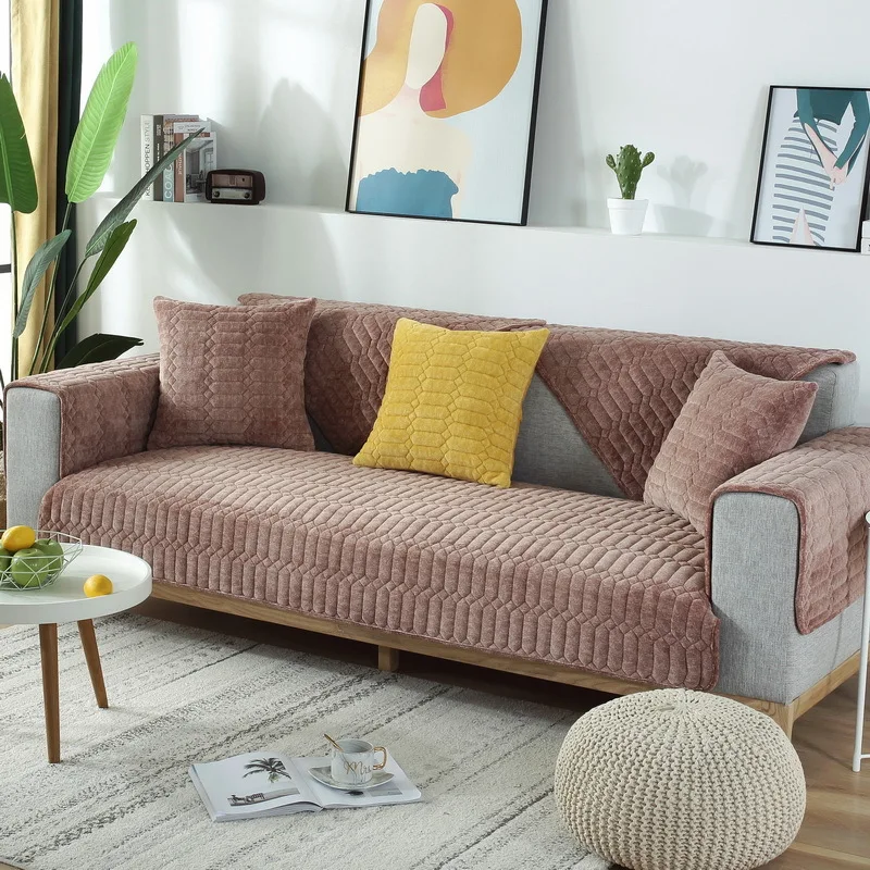 Uniform Color Modern Simple Sofa Cover Crystal Velvet Sofa Polyester Winter Plush Sofa Cushion
Uniform Color Modern Simple Sofa Cover Crystal Velvet Sofa Polyester Winter Plush Sofa Cushion