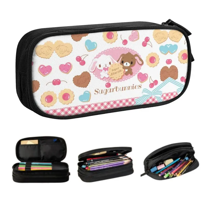 Sugarbunnies Pencil Cases for Girls Boys Big Capacity Animation Cartoon Pen Bag Box Stationery
Sugarbunnies Pencil Cases for Girls Boys Big Capacity Animation Cartoon Pen Bag Box Stationery