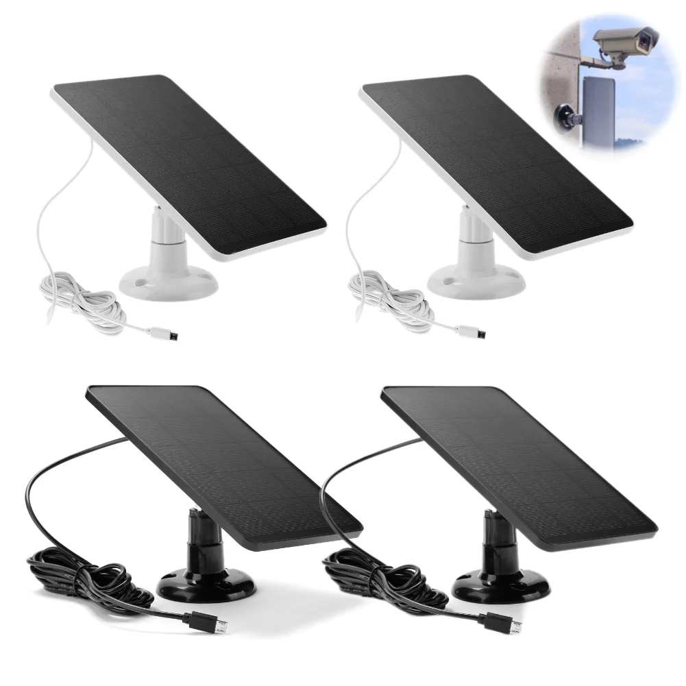 2PCS 10W Solar Panel Charger 5V MicroUSB Charging IPX6 Portable Monocrystalline Solar Panels for Small Home Light System/Camera
2PCS 10W Solar Panel Charger 5V MicroUSB Charging IPX6 Portable Monocrystalline Solar Panels for Small Home Light System/Camera