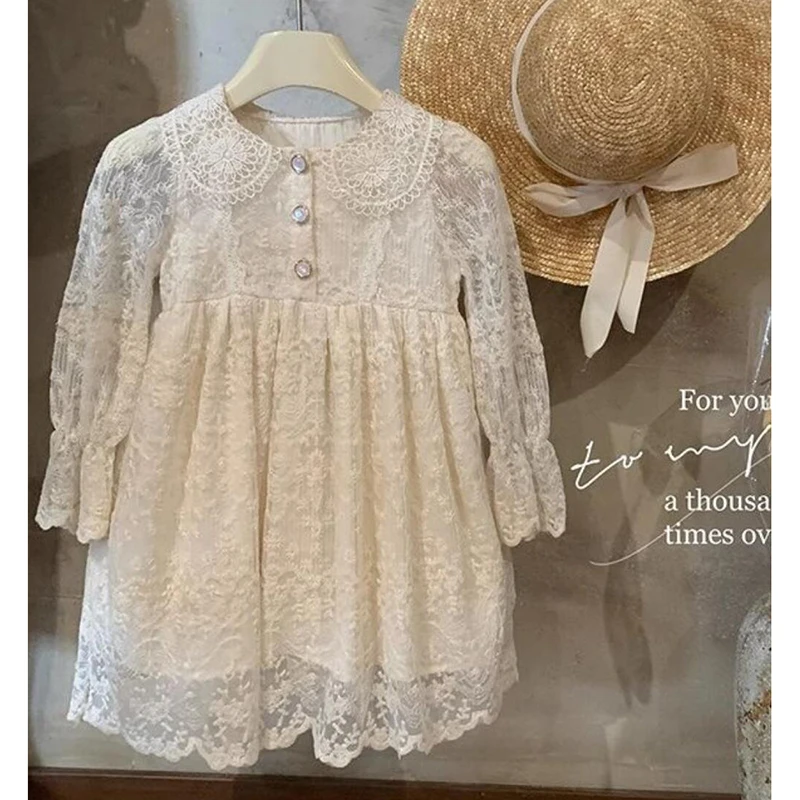 2023 Autumn Girls Cute Lace Embroidery Tulle Dress Princess Birthday Party Wedding Dresses Children Vestiods Baby Xmas Ball Gown
2023 Autumn Girls Cute Lace Embroidery Tulle Dress Princess Birthday Party Wedding Dresses Children Vestiods Baby Xmas Ball Gown