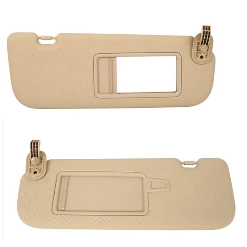 Gray Beige Sun Visor with Make-Up Mirror for Hyundai Elantra MD 2011 - 2015 852103X000TX 852203X000TX
Gray Beige Sun Visor with Make-Up Mirror for Hyundai Elantra MD 2011 - 2015 852103X000TX 852203X000TX