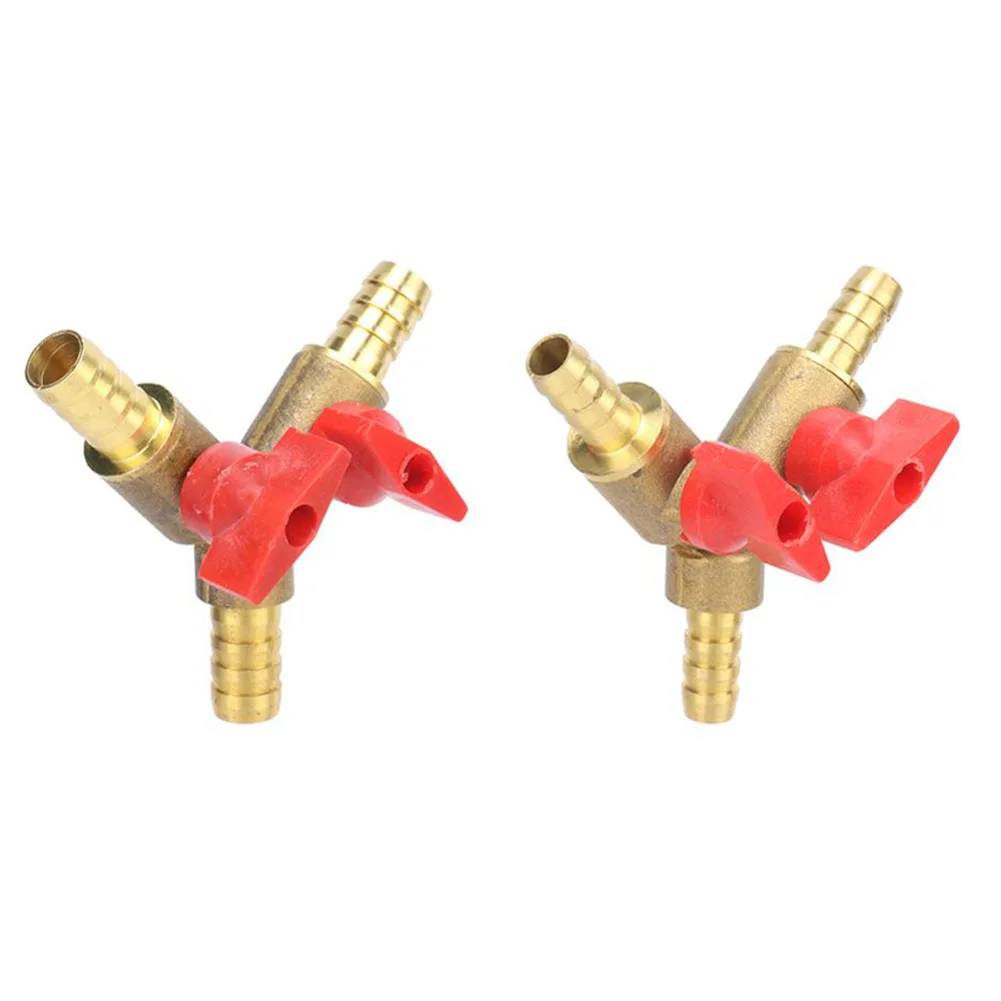 1pcs 8mm/10mm Hose Barb Y Shaped 3-Way Brass Shut Off Ball Valve Pipe Fitting Connector Adapter For Fuel Gas Water Oil Air
1pcs 8mm/10mm Hose Barb Y Shaped 3-Way Brass Shut Off Ball Valve Pipe Fitting Connector Adapter For Fuel Gas Water Oil Air