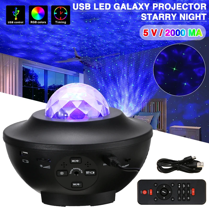 USB LED Galaxy Projector Starry Night Lamp Star Sky Projection Light with Remote Cloud Ceiling Lamp Decoration Birthday Party
USB LED Galaxy Projector Starry Night Lamp Star Sky Projection Light with Remote Cloud Ceiling Lamp Decoration Birthday Party