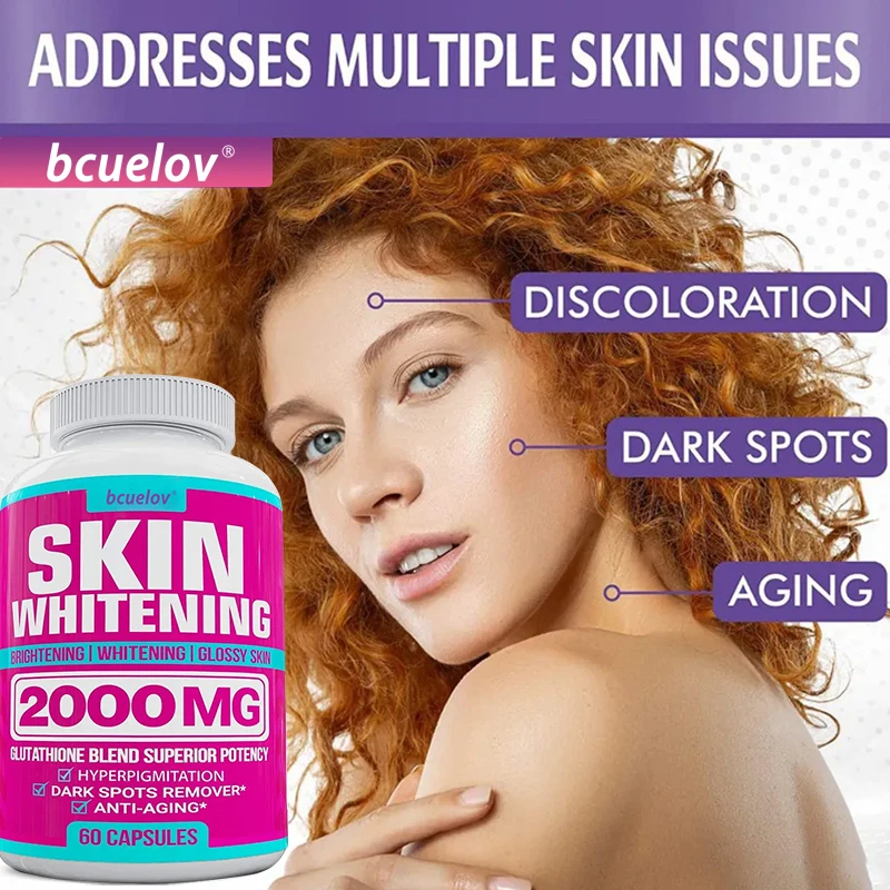 L-Glutathione-Enhance Immune System, Eliminate Acne, Moisturize and Whiten, Glow, Protect Skin From Dark Circles, Wrinkles
L-Glutathione-Enhance Immune System, Eliminate Acne, Moisturize and Whiten, Glow, Protect Skin From Dark Circles, Wrinkles