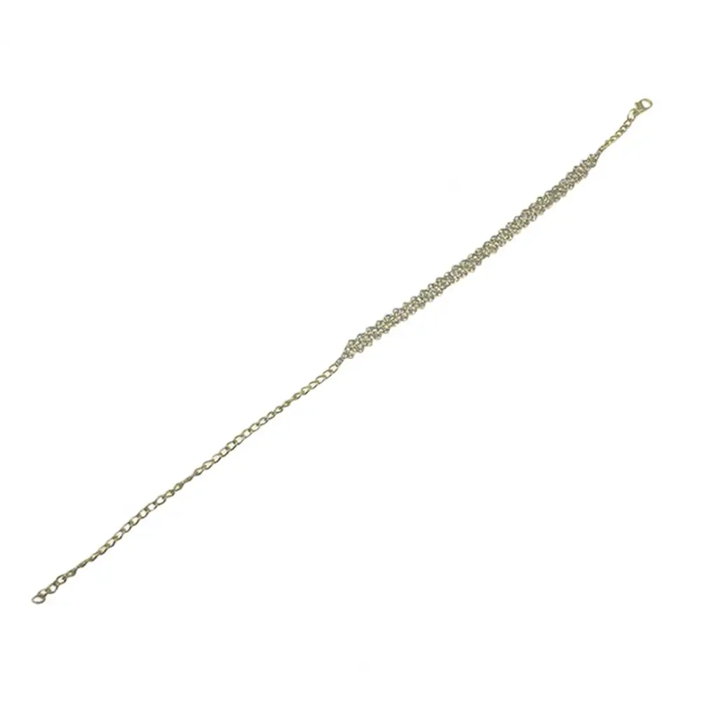 Stylish Anklet Rhombus Fadeless Women Rhinestone Stretch Anklet Exquisite Charm Anklet Women Jewelry
Stylish Anklet Rhombus Fadeless Women Rhinestone Stretch Anklet Exquisite Charm Anklet Women Jewelry