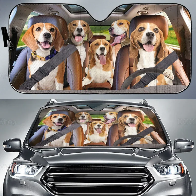 Beagle Car Sunshade, Beagle Car Decoration, Beagle Lover, Car Auto Sun Shade, Gift For Him, Funny Beagle Sunshade, Beagle Decor
Beagle Car Sunshade, Beagle Car Decoration, Beagle Lover, Car Auto Sun Shade, Gift For Him, Funny Beagle Sunshade, Beagle Decor