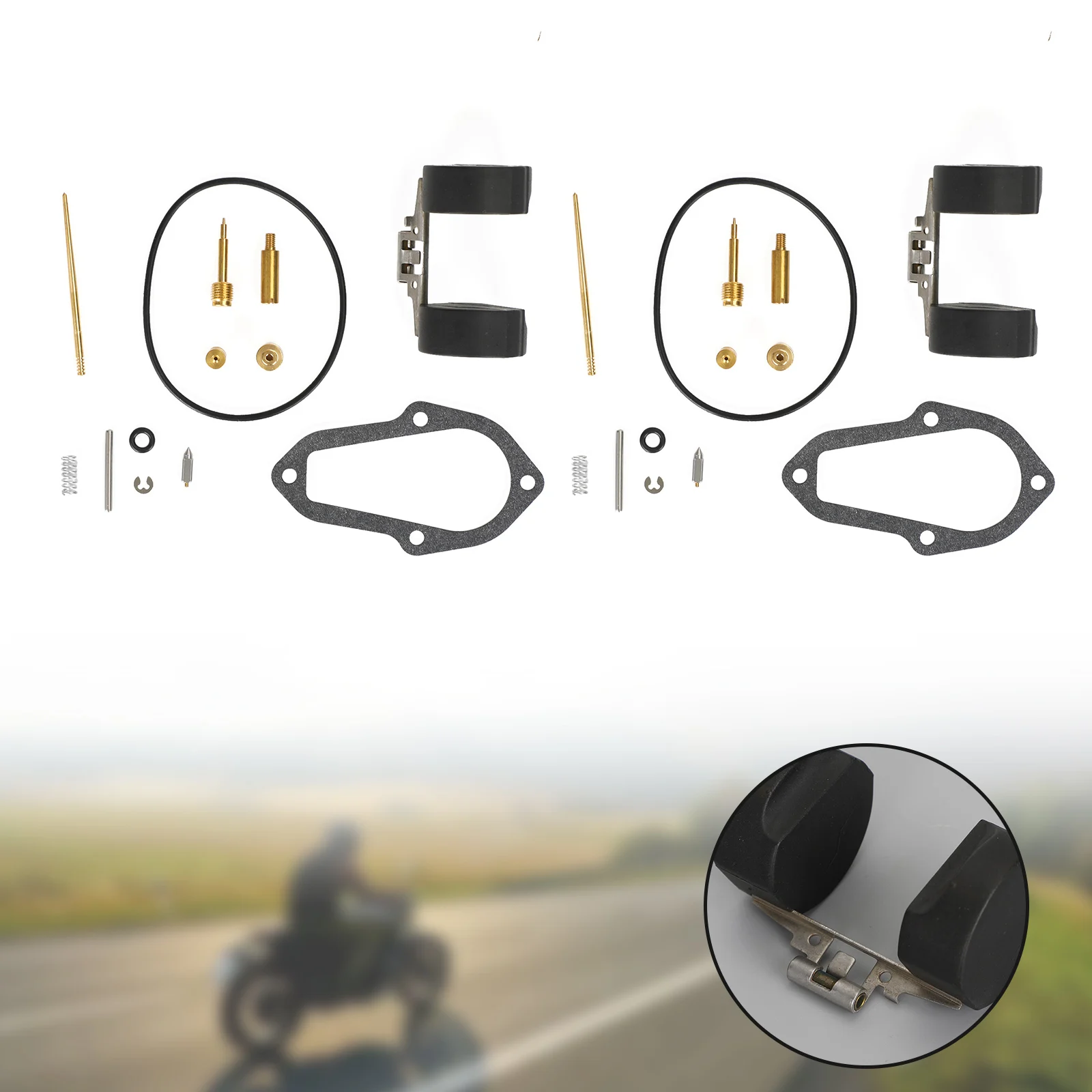 Areyourshop2X Carburetor Carb Repair Kit fit for Honda XL250 Motosport 250 1972-1975 Motor Parts
Areyourshop2X Carburetor Carb Repair Kit fit for Honda XL250 Motosport 250 1972-1975 Motor Parts