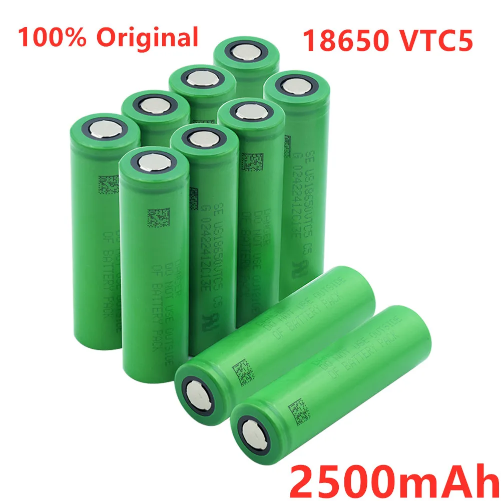New Original US18650 VTC5 Li-ion rechargeable 18650 battery for VTC5 30A 3000mah ForSony toys tools flashlight+free shipping
New Original US18650 VTC5 Li-ion rechargeable 18650 battery for VTC5 30A 3000mah ForSony toys tools flashlight+free shipping