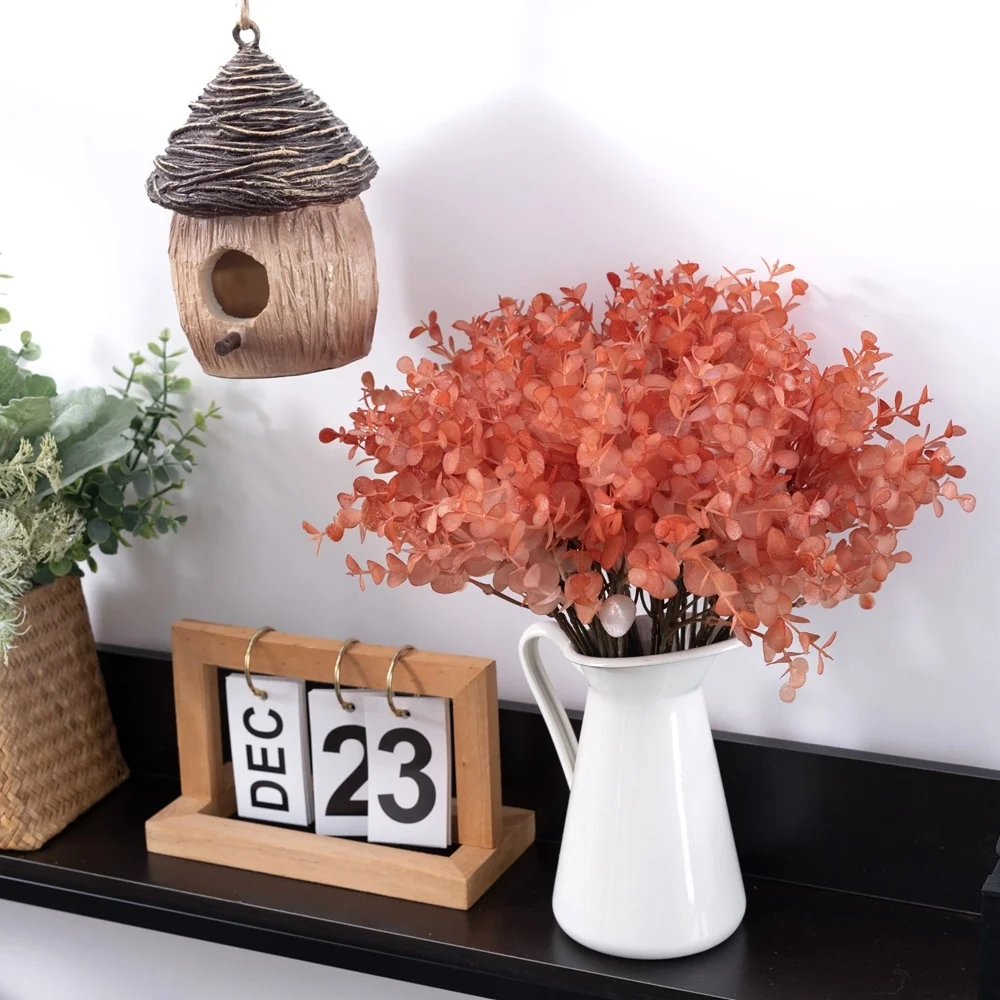 Five story Eucalyptus accessory branch simulation flower home decoration hand held rose wall artificial flower INSYC1059-6
Five story Eucalyptus accessory branch simulation flower home decoration hand held rose wall artificial flower INSYC1059-6