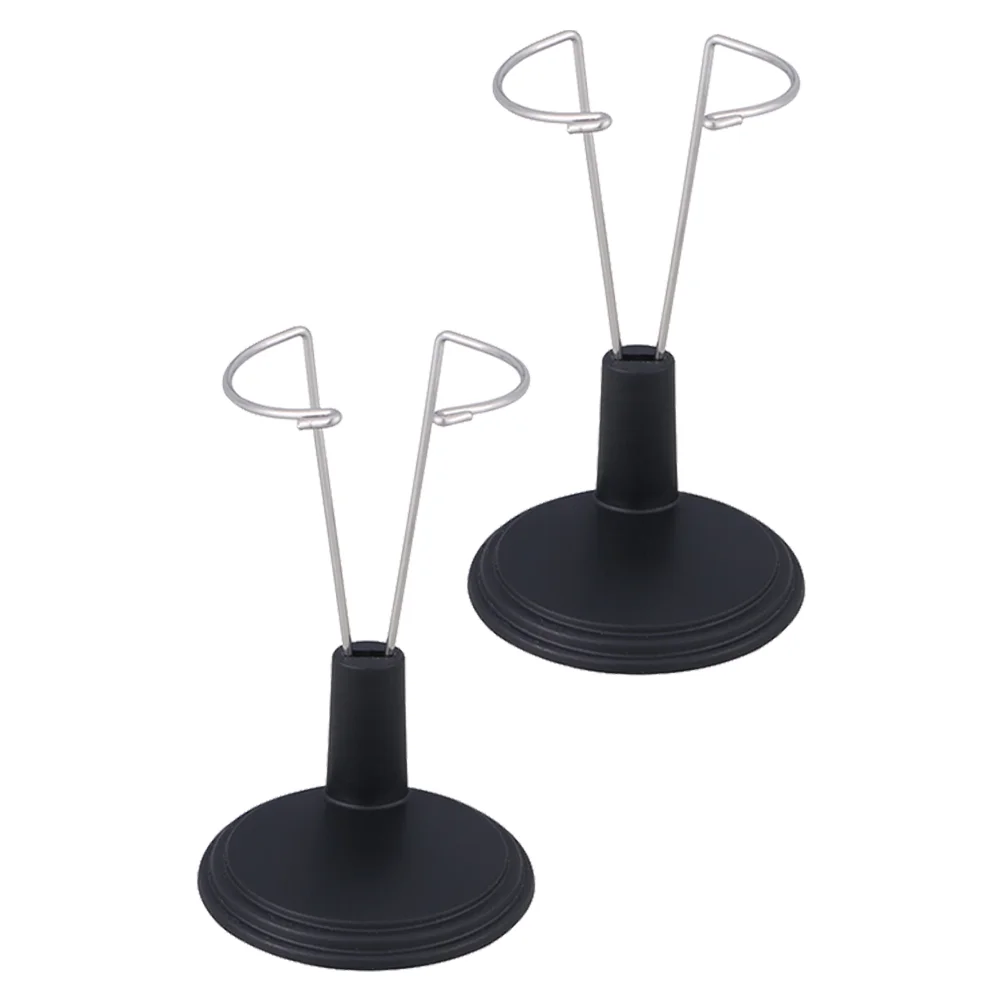 2pcs Stands Display Holders for Bracket Support Bear Stands for Home Accessories Black 20cm* 10cm* 10cm Dolls
2pcs Stands Display Holders for Bracket Support Bear Stands for Home Accessories Black 20cm* 10cm* 10cm Dolls