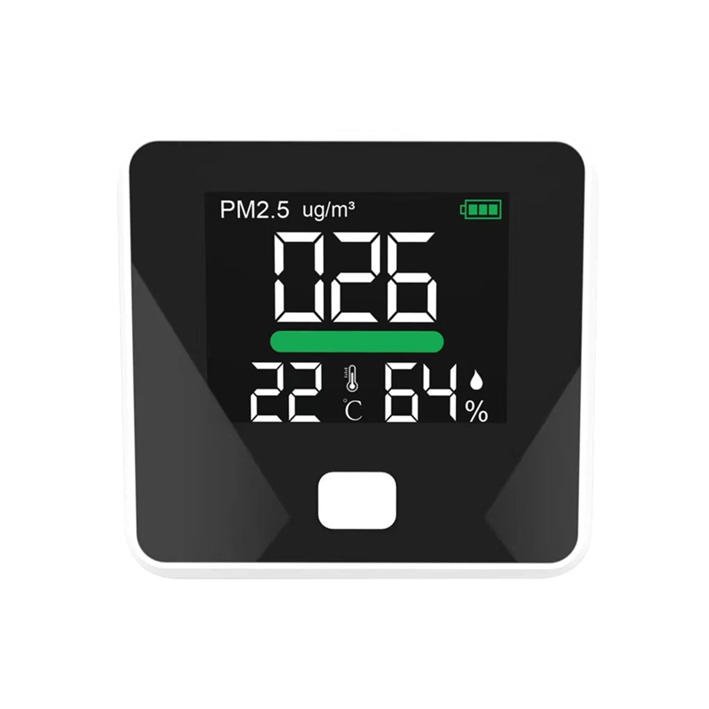 ABS Digital Air Tester Square Replacement Rechargeable Battery Powered Kitchen Thermometer Humidity Meter Gauge
ABS Digital Air Tester Square Replacement Rechargeable Battery Powered Kitchen Thermometer Humidity Meter Gauge